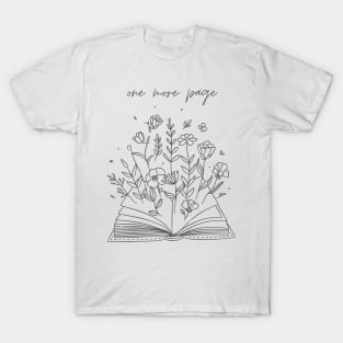 flower books read floral book,book with flowers,book,book ,floral book ,vintage book,read,reading,read ,book with flower,reading ,reading decal,book decal T-Shirt